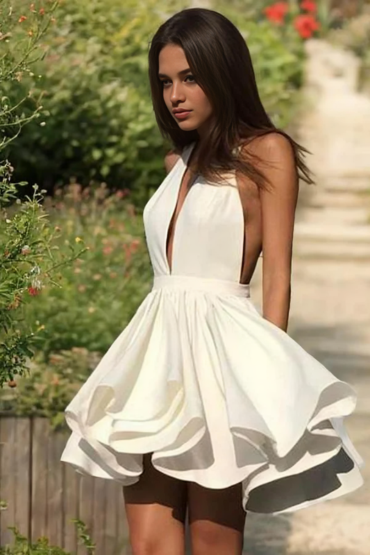 Sexy wedding dresses white homecoming dresses cheap online